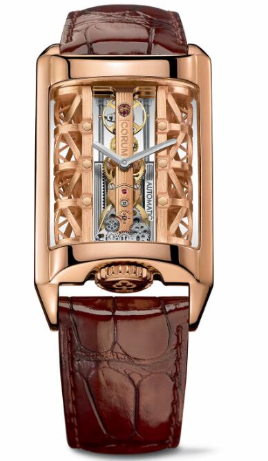 Corum GOLDEN BRIDGE STREAM BRIDGE AUTOMATIC Replica watch B313/03296–313.100.55/OF02 SB01R